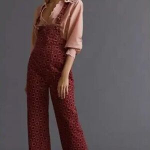 Anthropologie Corduroy Overalls